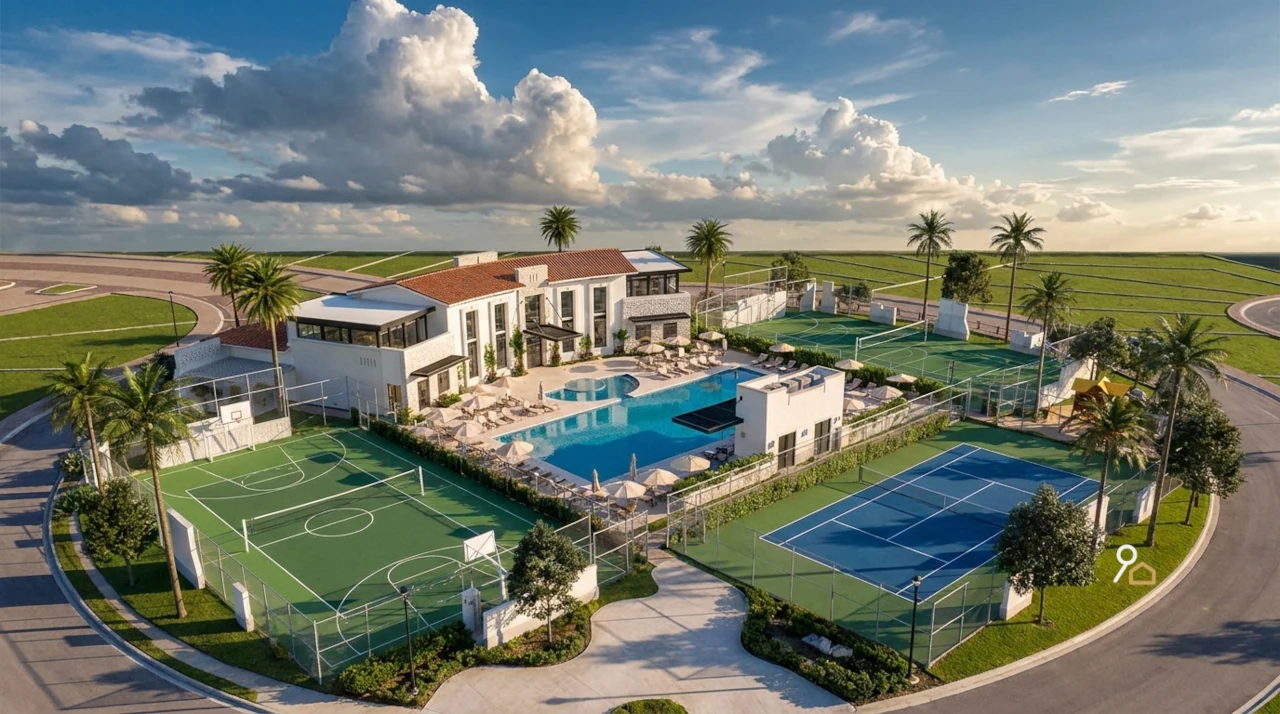 3D Render Maderas Family Club en Ciudad Maderas Corregidora