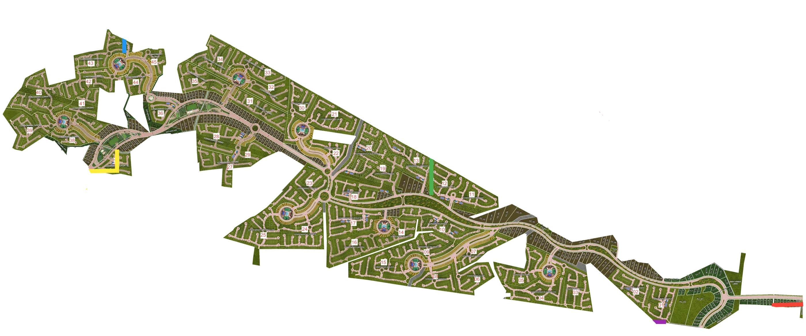 Master Plan de Ciudad Maderas Corregidora