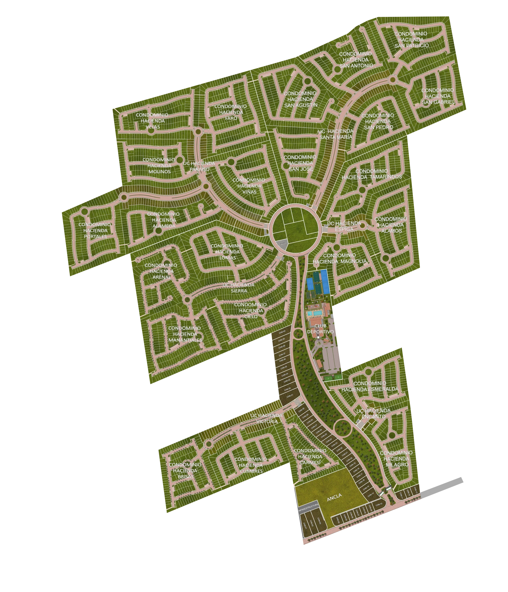 Master Plan de Hacienda Norte