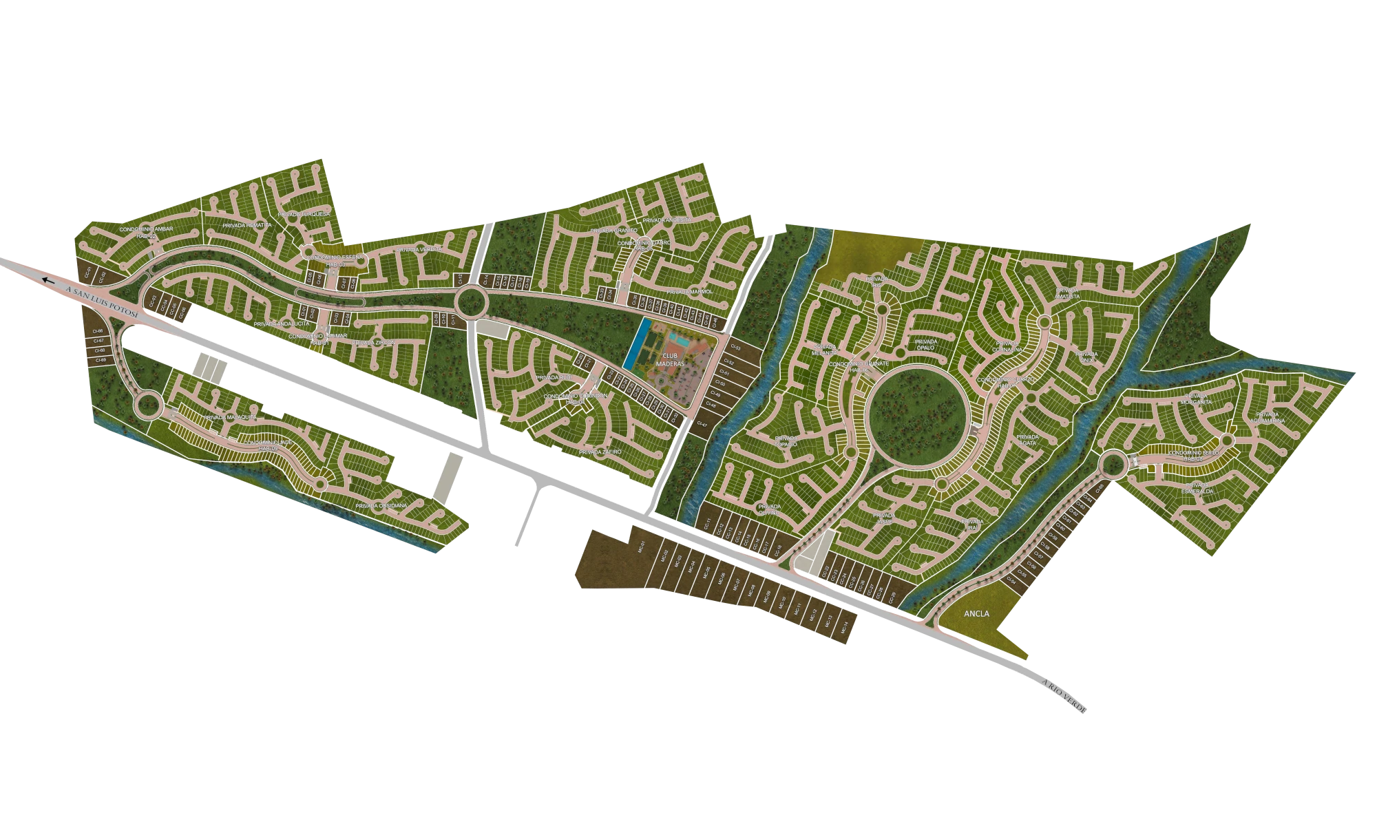 Master Plan de Hacienda San Luis Potosí